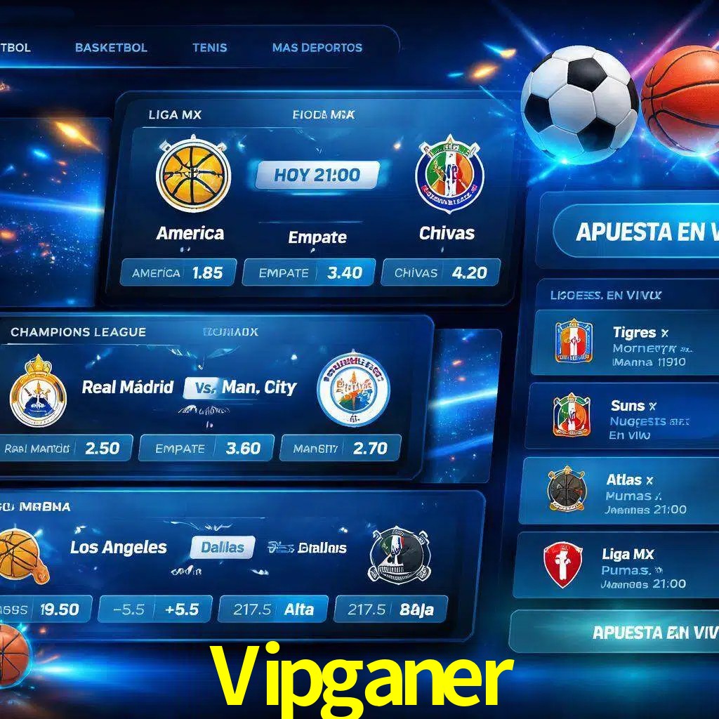Mercados de apuestas deportivas Vipganer para jugadores en México