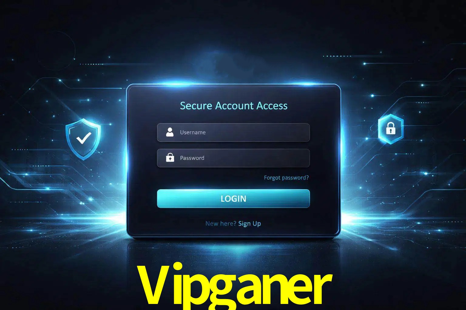 Pantalla de inicio de sesión de cuenta Vipganer para usuarios en México